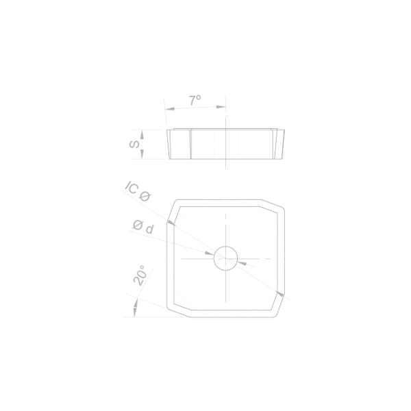 External Roughing Insert - Image 2