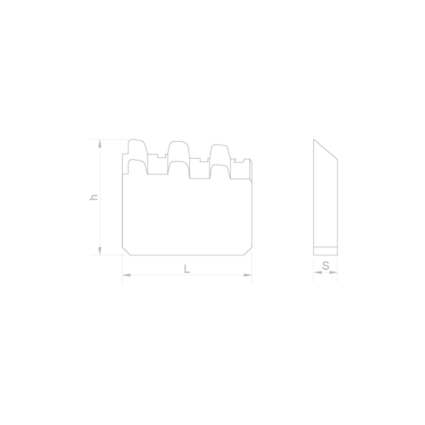 Chip Breaker Threading Insert Pulling 5hpp - Image 2